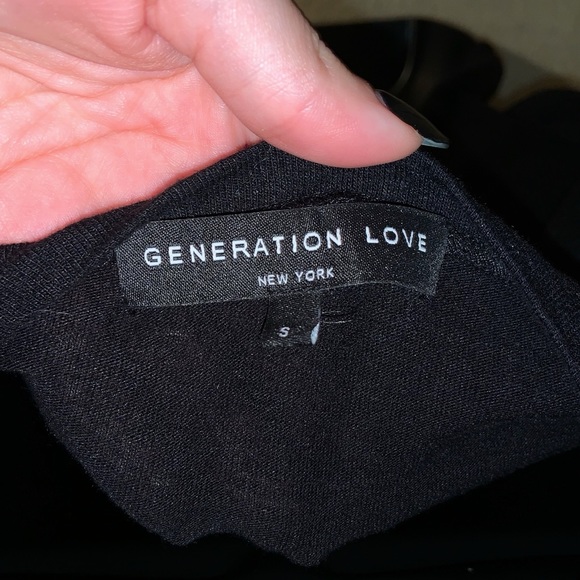 Generation love  Shailene Crystal Top in Black - Picture 11 of 13